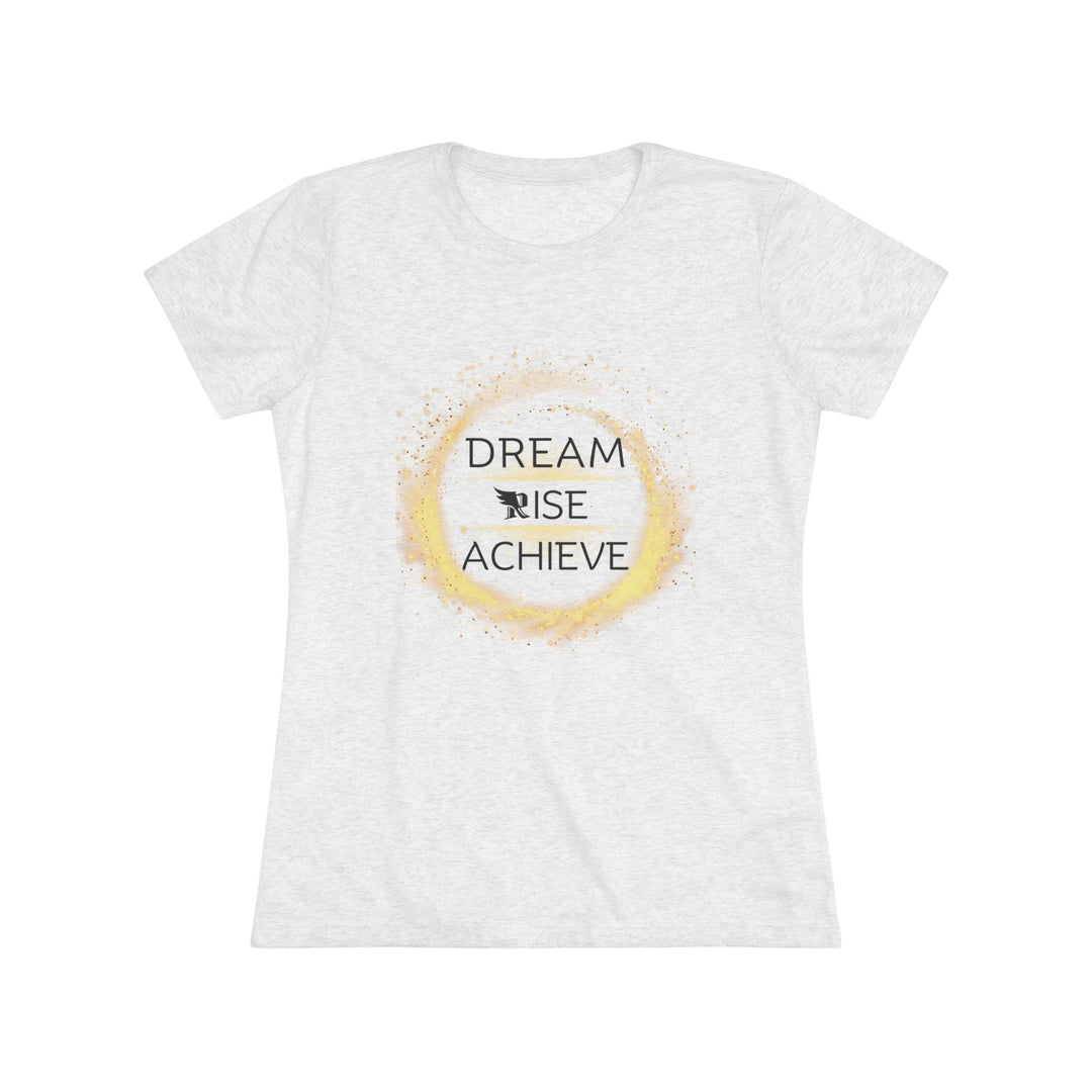 Tri-Blend Heather White